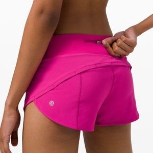 Lululemon Speed Up shorts